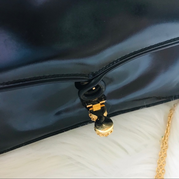 🖤 Rare Vintage Gucci Patent Leather Dionysus Bag - Picture 9 of 16